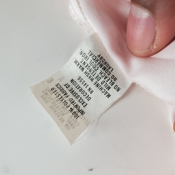 Christian Dior Vintage 100% Polyester Youth Nightgown Set Size 6 Pink - Picture 6 of 8